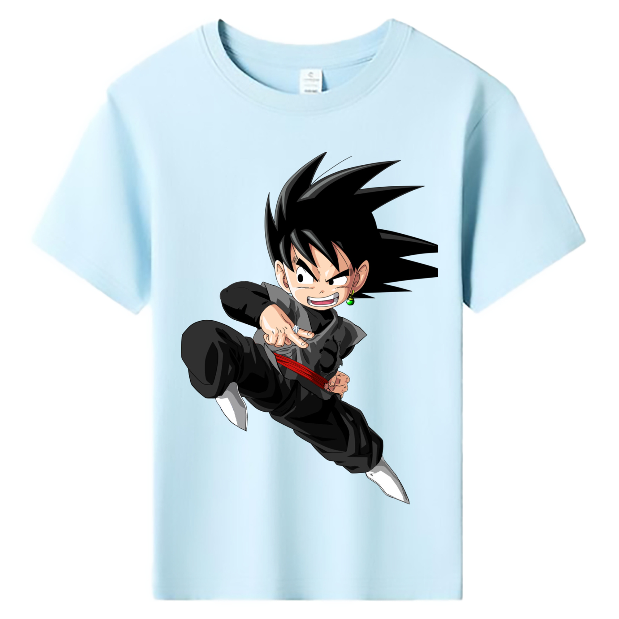 （画像用） ドラゴンボール 孫悟空（そん ごくう）Son Goku カカロット DRAGON BALL Kakarotto 綿100％キッズTシャツ（フロントプリント）